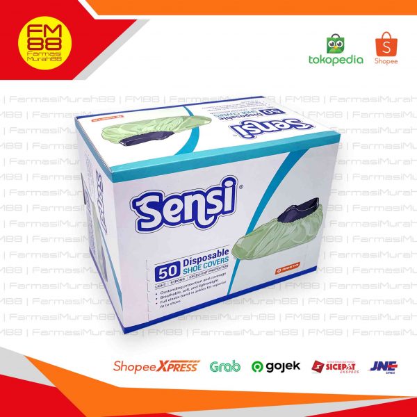 Sensi Disposable Shoe Covers - Box Isi 50 Pcs